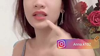 instagram anna k102 shows her flat chest in detailed close up