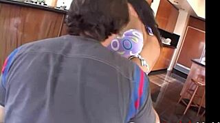 Pink dresses up, then Michael Stefano fucks her pussy.