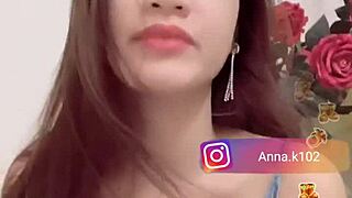 instagram anna k102 shows her flat chest in detailed close up