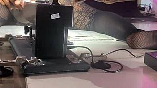 Amateur Slut Squirts on Huge Black Cock