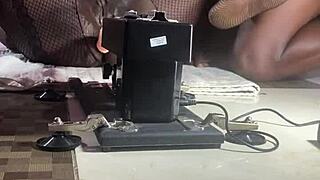 Amateur Slut Squirts on Huge Black Cock