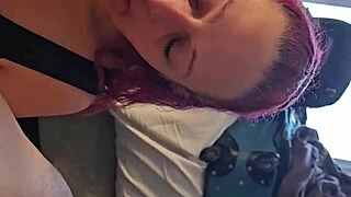 Blonde Milf Sucks Small Cock Deep!