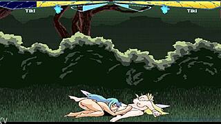 fairyfighting tiki and tiki pussy licking orgasm compilation