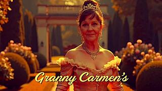 Gilf Norma Jean Throwback Missionary Fuck & Creampie