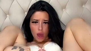 Horny Teen American Exchange Student Squirts In POV Webcam?