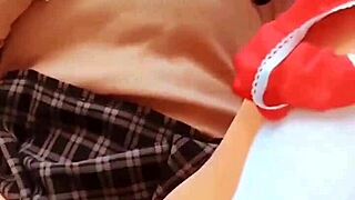 Mexican high school girl gets her tight ass broken in homemade video