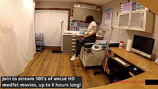 Michelle Anderson uses vibrator on patient