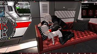 I tried to fuck this android, but it was super laggy