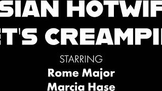 skinny brunette marcia hase gets butt filled by rome major
