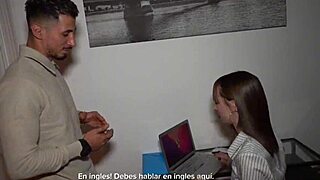 Hey, check out this hardcore fucking session with my Russian boss Kate Quinn to keep my job going strong