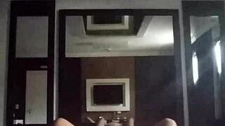 i recorded a video call with the guy while at the motel with another