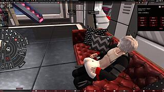 I tried to fuck this android, but it was super laggy