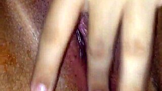 she masturbates with toys, fingering her hairless pussy, then begs for my monster cock in her big ass.