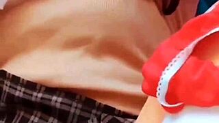 Mexican high school girl gets her tight ass broken in homemade video