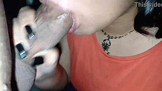 Obsessed with sucking ex's big cock for new pleasures.