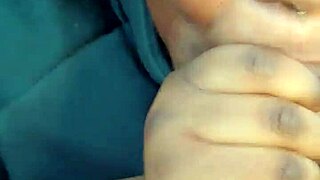 Real 18 Yr Old African Engaged Slut Swallows My Nut In Her Driveway While Fiance Is Inside