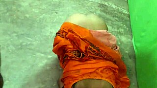 indian couple's first night with intense hard fucking and face fucking.