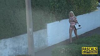 Oh, fuck that sub's big tits and ass!