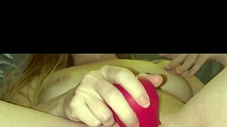 Cute Blonde Has Close-Up Intense Orgasm Masturbates And Uses Toy To Play With Wet Pussy After Bath Amateur Homemade Freak Off