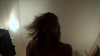 An amateur teen rides a dick and screams in the usa.