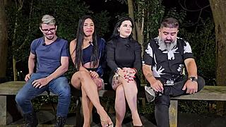 Lalla Potira and Bill in Public Street Scene