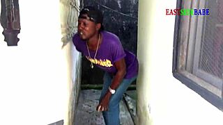 caught my landlord fucking a church member in public, with deepthroat and creampie on big black cock