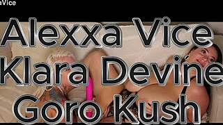 Did Klara love her first threesome with anal and rimming?