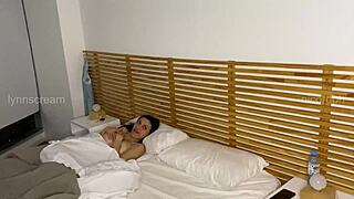 Boss Fucks Brunette Employee in Bed