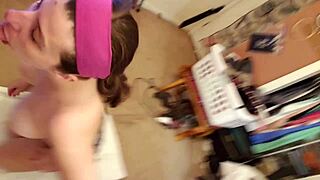 Amateur Teen Sucks Cock For Shopping Money In Store