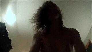 An amateur teen rides a dick and screams in the usa.