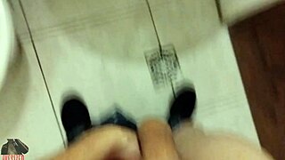 Young Amateur Uses Homemade Fleshlight On Monster Cock