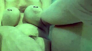 Sexy Nadia Enjoys a Bath with Rubber Duckies While Masturbating