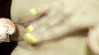 Teen 18+ gets assfucked in public outdoor threesome with squirting and pov