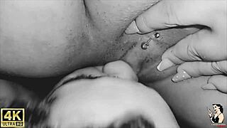 cuckold husband frees his wife's pussy for her lover