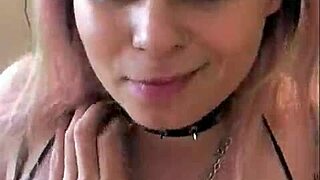 My Stepsister Tours Her Apartment With Dick In Mouth, Deepthroating Submissively. Goth Babe Licks Passionately.