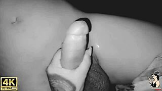 cuckold husband frees his wife's pussy for her lover