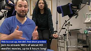 Yasmine Woods Bound in Latex, Blindfolded for Humiliating Backstage Play