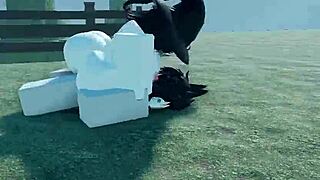 a player engages in intense combat in roblox game