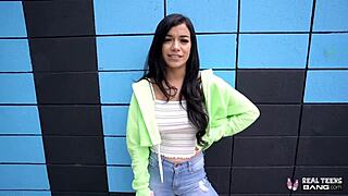 real teen 18+s savannah sixx chats during porn casting interview in car