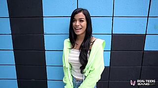 real teen 18+s savannah sixx chats during porn casting interview in car