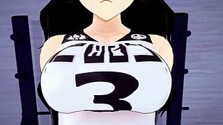 team rwby gets creampie during workout pov