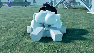 a player engages in intense combat in roblox game