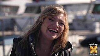 luth belle coquine enjoying two big cocks