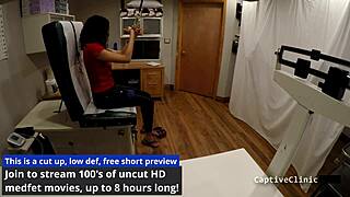 Yasmine Woods Bound in Latex, Blindfolded for Humiliating Backstage Play