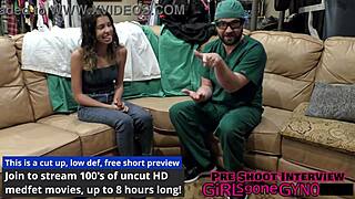 Aria Nicole and Doctor Raven Rogue try new scrubs