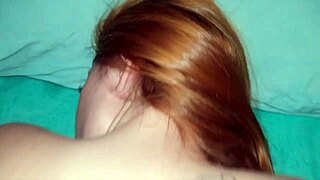 milf gets sensual pussy massage with big cumshot.