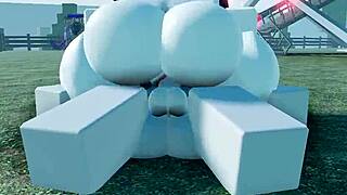 a player engages in intense combat in roblox game