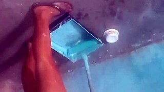 Pregnant latina slut begs for raise with oral sex.