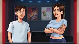 In Summertime Saga, BIG TITS star in EROTIC adventures.