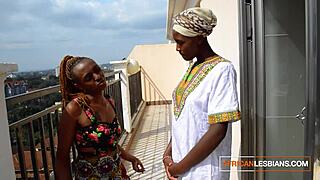 Big Ass Ebony Lesbians Oiled Up Licking Pussy Use Anal Plug To Cum